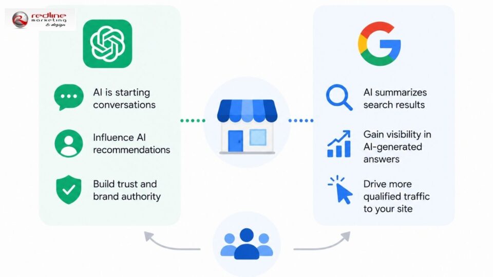 ChatGPT and Google AI Overviews